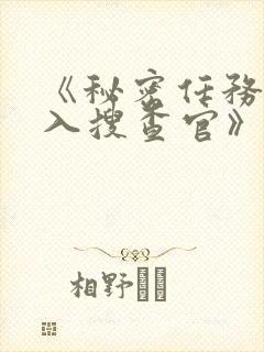 《秘密任务~潜入搜查官》汉化秘密女