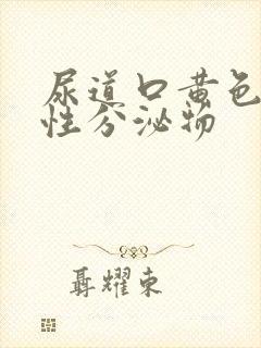 尿道口黄色液体性分泌物