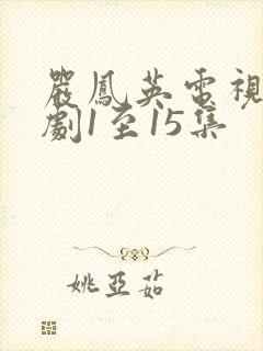 严凤英电视连续剧1至15集