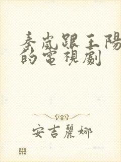 秦岚跟王阳主演的电视剧封面