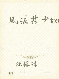 风流花少txt