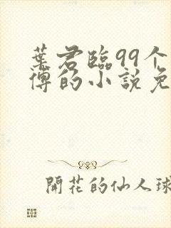 叶君临99个师傅的小说免费阅读