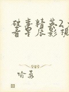 破事精英2免费看星辰影视