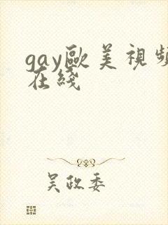 gay欧美视频在线