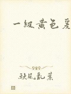 一级黄色爰情片封面