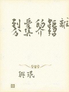 到爱的距离剧情分集介绍