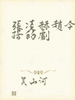 张凌赫赵今麦二搭的剧