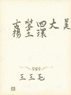 古装四大美人之杨玉环封面