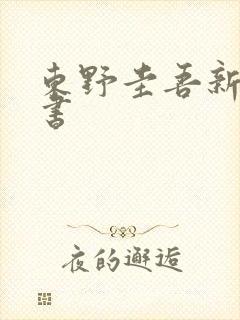 东野圭吾新出的书