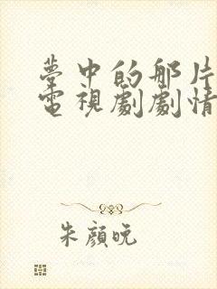 梦中的那片海 电视剧剧情封面