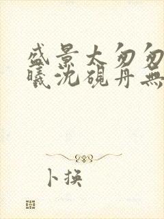 盛景太匆匆宁若曦沈砚舟无删减完整版