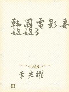 韩国电影妻子的姐姐3