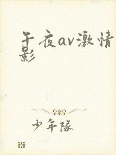午夜av激情电影