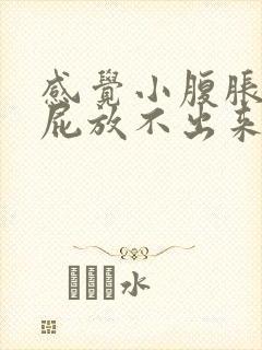 感觉小腹胀气有屁放不出来