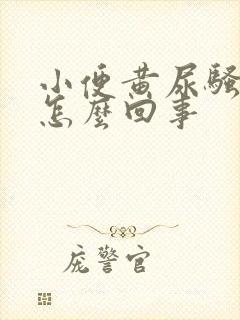 小便黄尿骚味重怎么回事