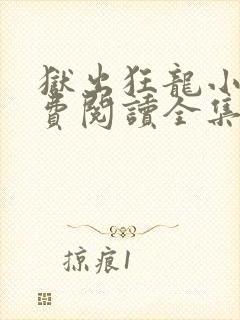 狱出狂龙小说免费阅读全集封面