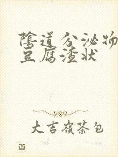 阴道分泌物黄色豆腐渣状