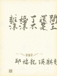 离婚了还闹by沫沫不是王子免费阅读