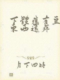 下体痒有豆腐渣东西还疼