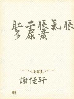 肚子胀气胀痛屁多尿黄