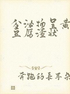 分泌物呈黄绿色豆腐渣状