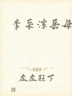 李采潭岳母2封面