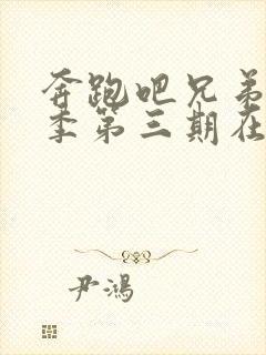 奔跑吧兄弟第五季第三期在线观看封面