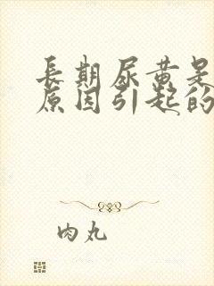 长期尿黄是什么原因引起的