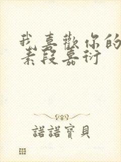 我喜欢你的信息素段嘉衍