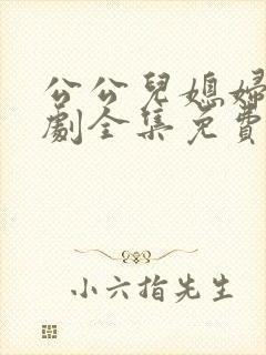 公公儿媳妇电视剧全集免费播放日剧