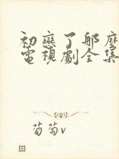 初恋了那么多年电视剧全集免费