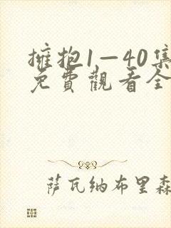 拥抱1—40集免费观看全集免费播放