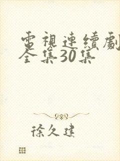 电视连续剧陈真全集30集