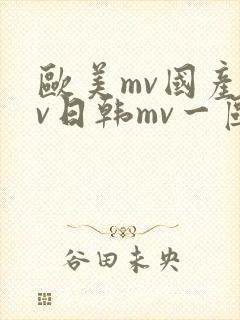 欧美mv国产mv日韩mv一区二区