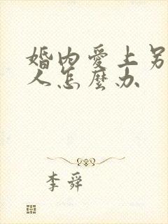 婚内爱上另一个人怎么办封面