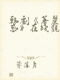 韩剧《华丽的诱惑》在线观看免费