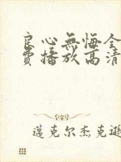 良心无悔全集免费播放高清