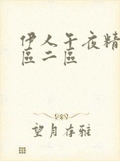 伊人午夜精品一区二区