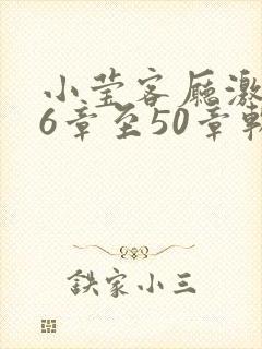 小莹客厅激情46章至50章软件介绍封面