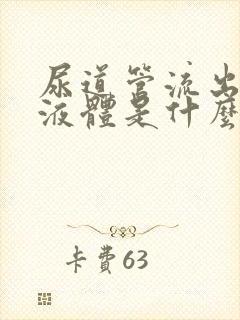 尿道管流出白色液体是什么原因