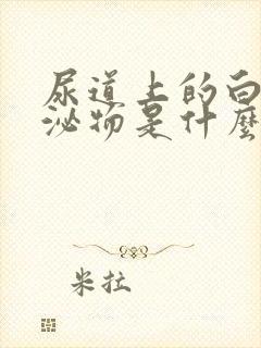 尿道上的白色分泌物是什么封面