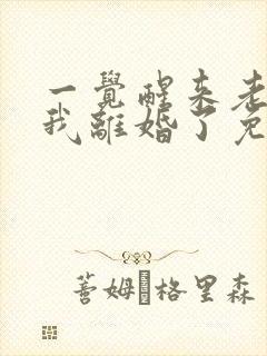 一觉醒来老婆和我离婚了免费阅读