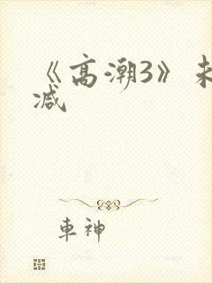 《高潮3》未删减