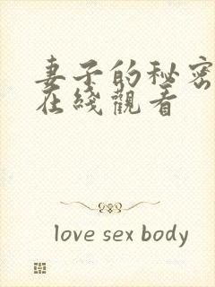 妻子的秘密韩剧在线观看