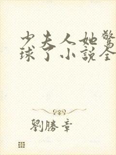 少夫人她惊艳全球了小说全文在线阅读