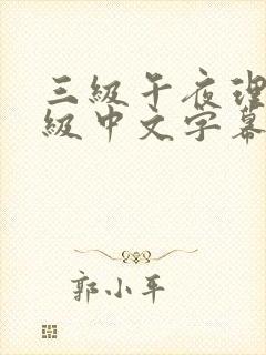 三级午夜理伦三级中文字幕