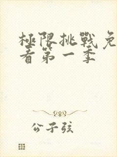 极限挑战免费观看第一季