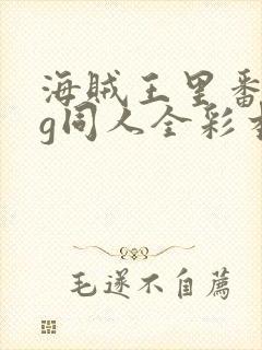 海贼王里番acg同人全彩本子