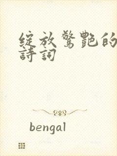 绽放惊艳的古典诗词