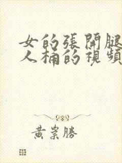 女的张开腿让男人桶的视频免费封面